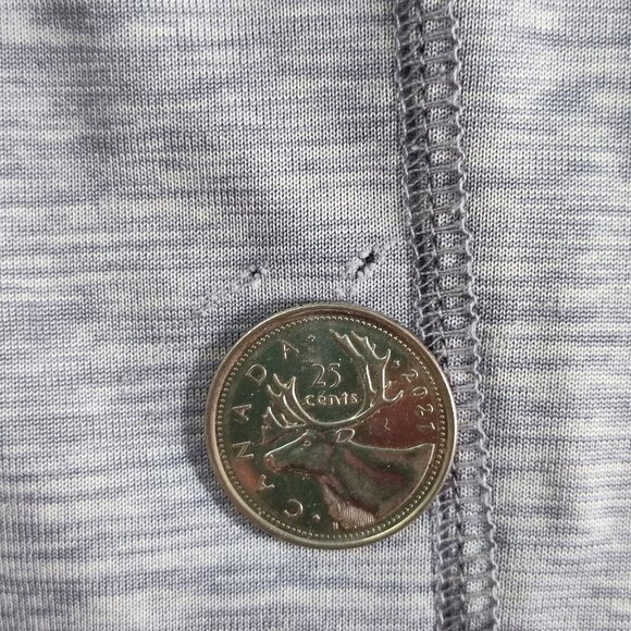 Rawlings short sleeve athletic T-shirt grey black men's size S - Picture 5 of 7